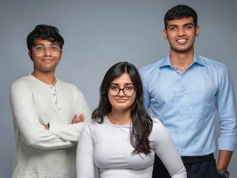 Brine Fi founders from left to right: Shaaran Lakshminarayanan, Ritumbhara Bhatnagar and Bhavesh Praveen (Brine Fi)