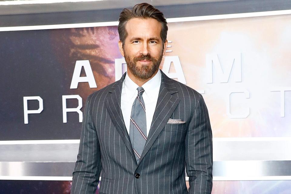 Ryan Reynolds attends The Adam Project World Premiere at Alice Tully Hall on February 28, 2022 in New York City.