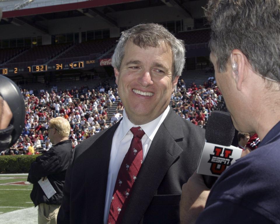 Then-USC athletic Eric Hyman caught some flack from Gamecocks fans for doing North Carolina a football scheduling favor before the 2007 season. Fans were much happier after the game that season.