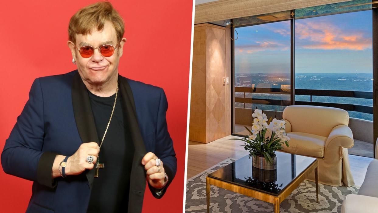  Elton John and his atlanta condo for sale. 