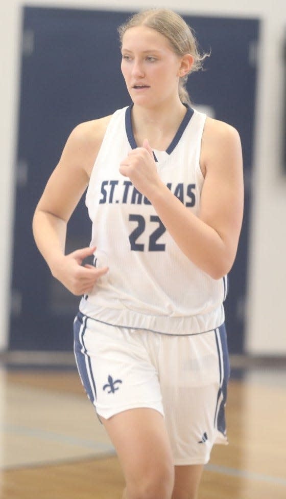 St. Thomas Aquinas High School girls basketball player Emilie von der Linden