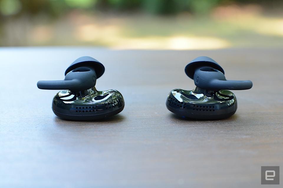 Bose doesn’t have the true wireless experience of some other headphone companies, but you would never know it. The QC Earbuds are a huge leap over the SoundSport Free model from 2017. The company provides the best ANC performance you’ll find in true wireless buds on top of great sound quality. There are some missing features, but the basics are covered, and there’s wireless charging as well.