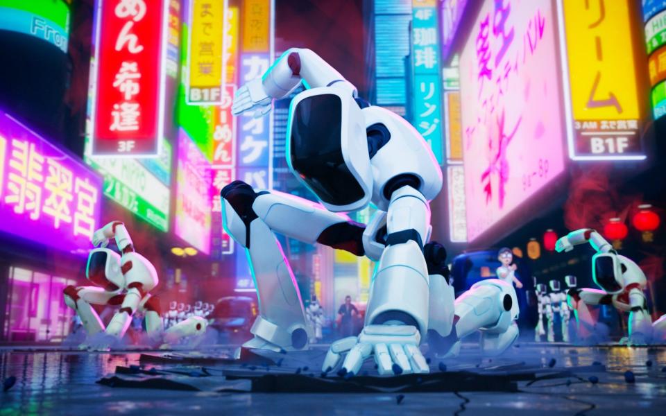 The world is threatened by a robot uprising, run by an Olivia Colman-voiced evil AI - Netflix