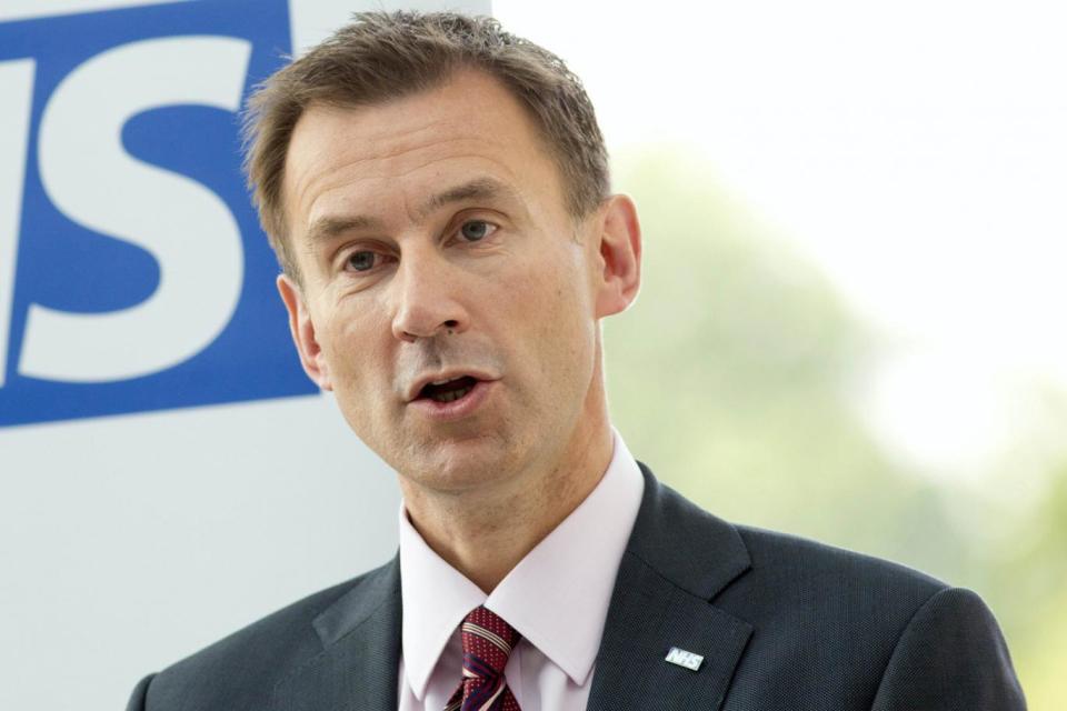 Health Secretary: Jeremy Hunt (Neil Hall/PA)