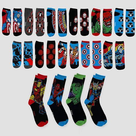 Marvel 15 Days of Socks Advent Calendar