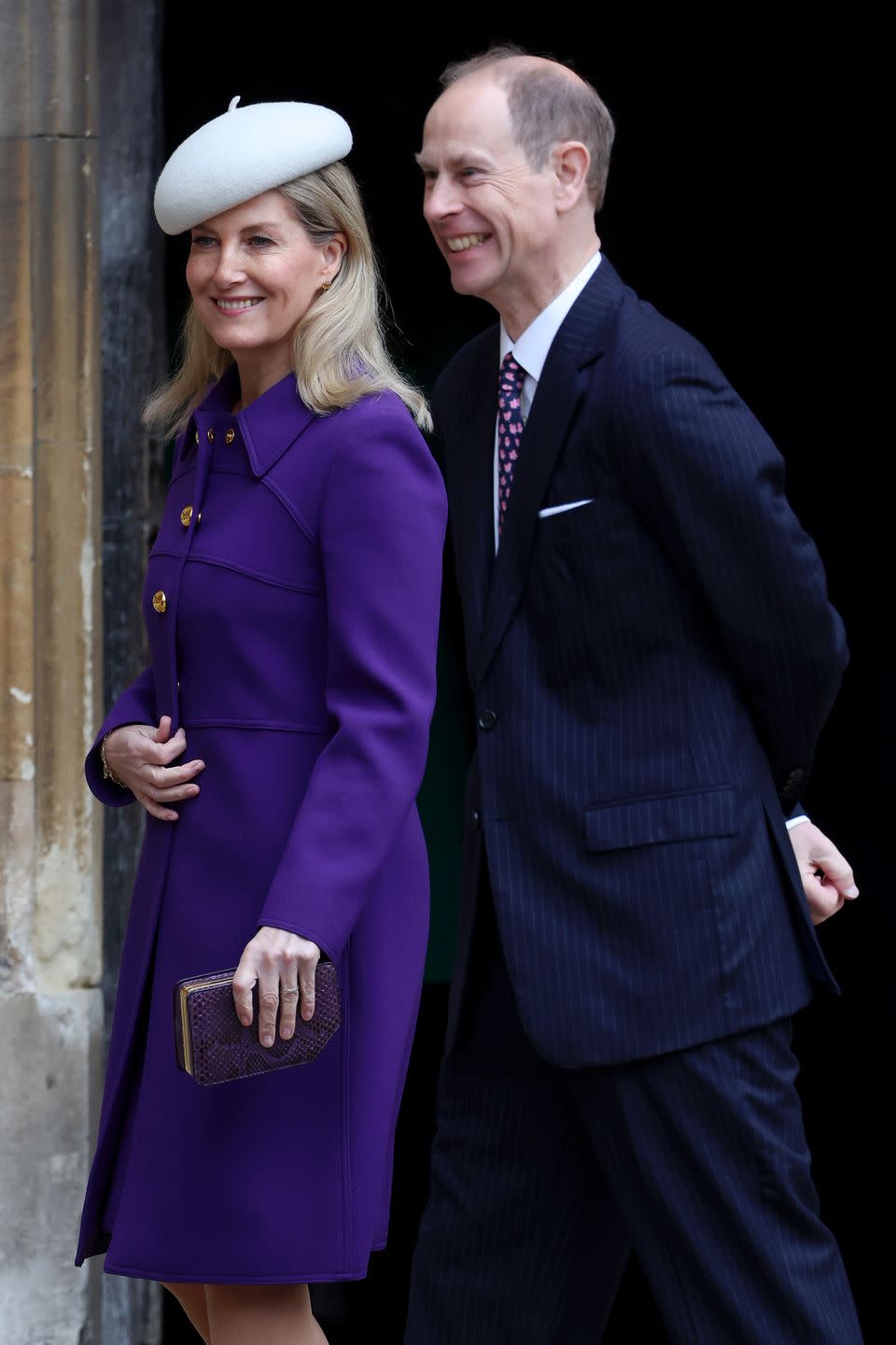 the royal family attend the 2024 easter mattins service