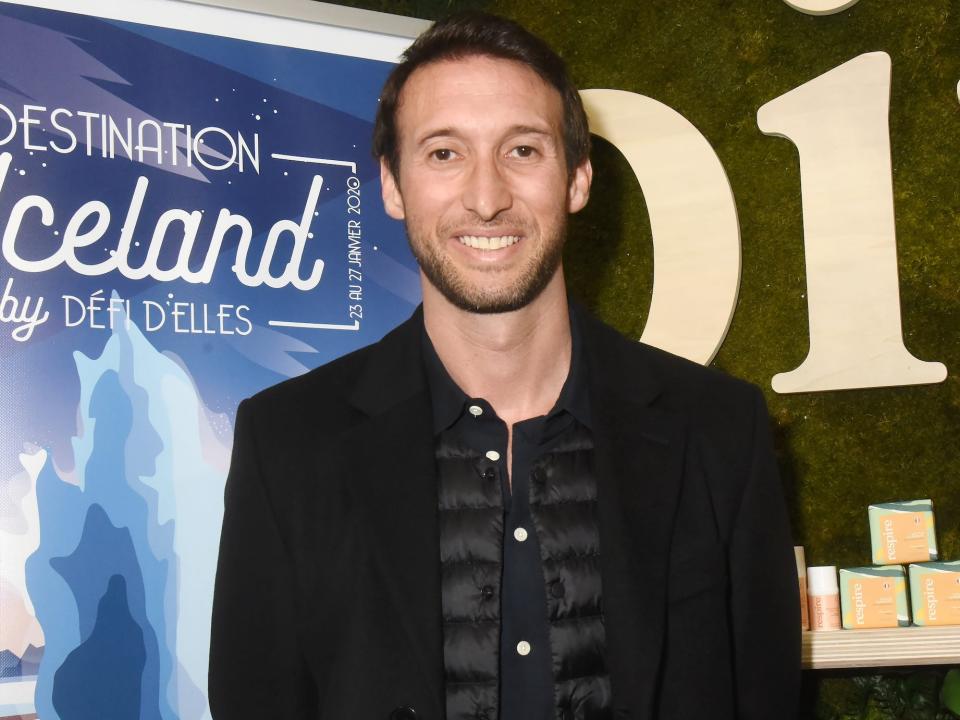 Fabien Gilot attends a movie premiere in 2020.