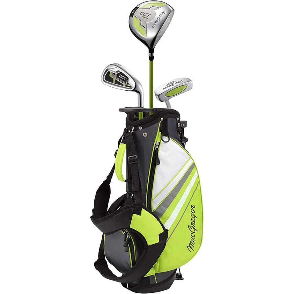 4) MacGregor Golf DCT Junior Golf Clubs Set with Bag