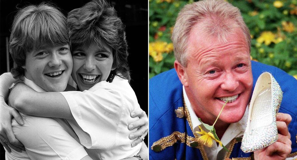 The late Keith Chegwin and former wife Maggie Philbin (Credit: PA)