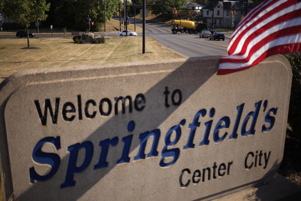 Springfield, Ohio has been subject to at least 33 bomb threats in recent days, according to Gov. Mike Dewin. (Luke Sharrett/Getty Images)