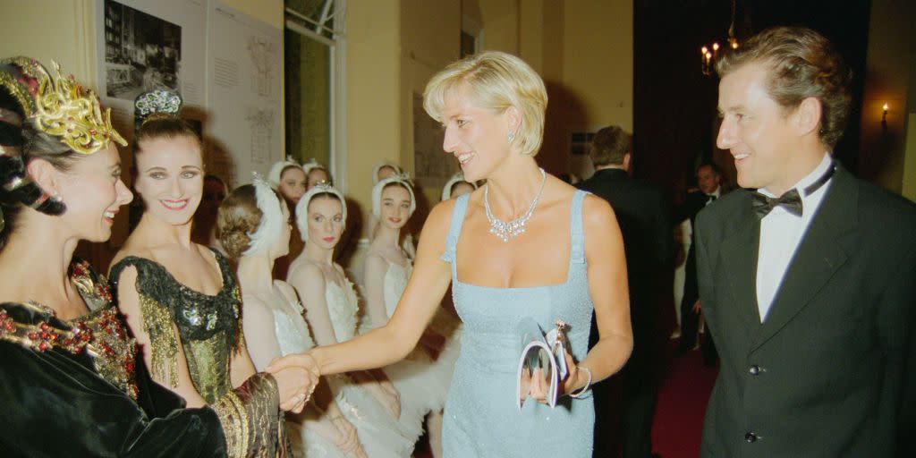 diana at swan lake performance