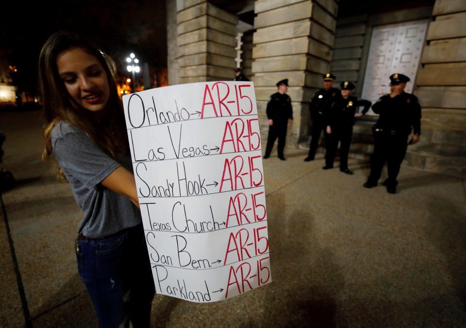 High school students across the U.S. protest gun violence