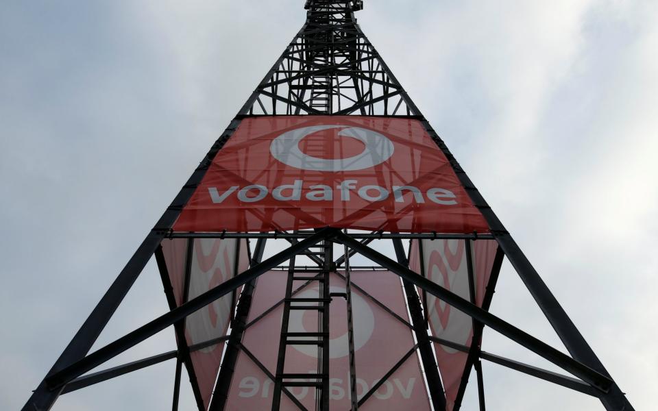 A Vodafone mobile mast