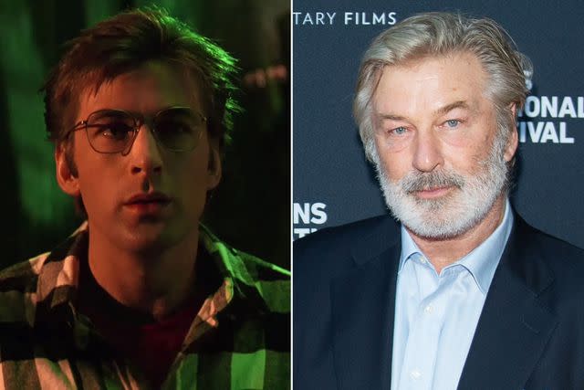 Warner Bros; Mark Sagliocco/Getty Alec Baldwin in 1988's Beetlejuice and in 2021