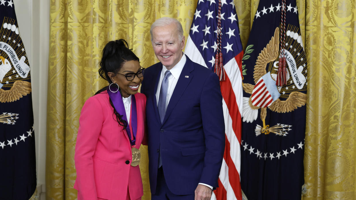 Gladys Knight and Joe Biden