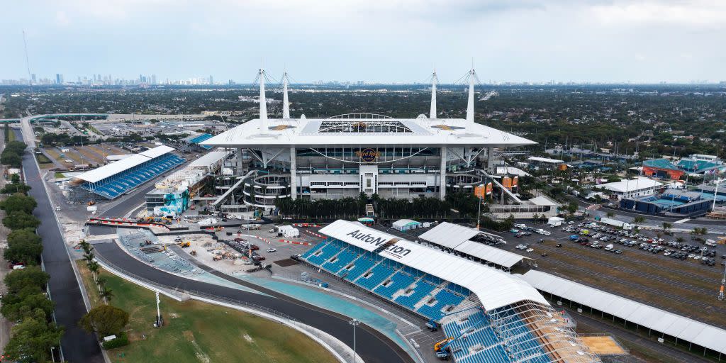 hard rock stadium general views