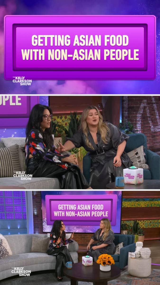 <div><p>"Oh, man, we're never going to go to dim sum then," Ali joked back.</p></div><span> The Kelly Clarkson Show / NBCUniversal Syndication Studios</span>