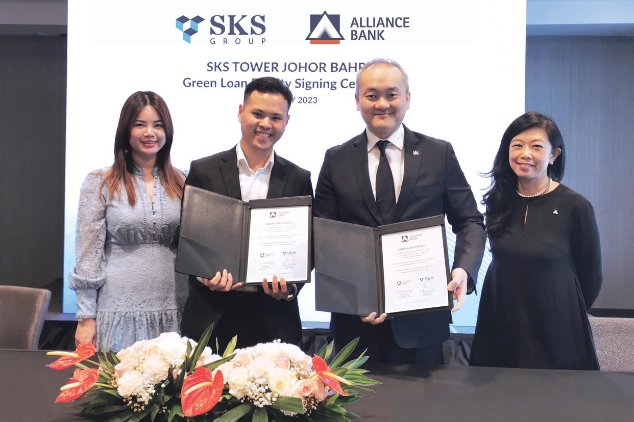 Alliance Bank Inks RM250 Million Green Financing Facilities With SKS Group