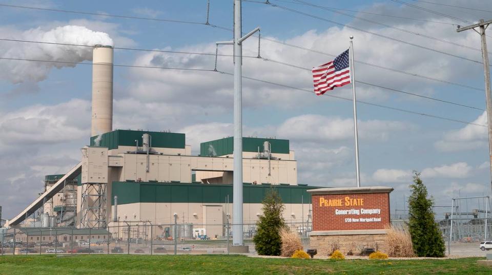 Prairie State Energy Campus in Marissa, Illinois operated by Prairie State Generating Company The plant uses the latest coal technology to burn the high-sulfur Illinois coal from the Lively Grove mine, located adjacent to the plant.