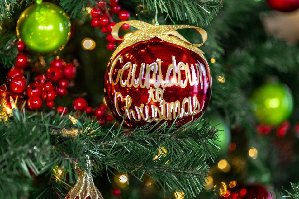 2020 Countdown to Christmas Preview Special Ornament On Tree