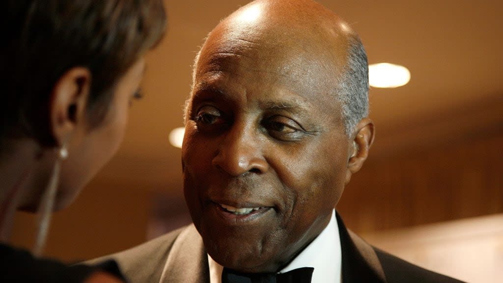 In this March 3, 2011 photo, Vernon Jordan attends the 40th Anniversary Gala for “A Mind Is A Terrible Thing To Waste” Campaign at The New York Marriott Marquis. (Photo by Andy Kropa/Getty Images)