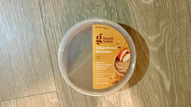 Good and Gather Gingerbread hummus