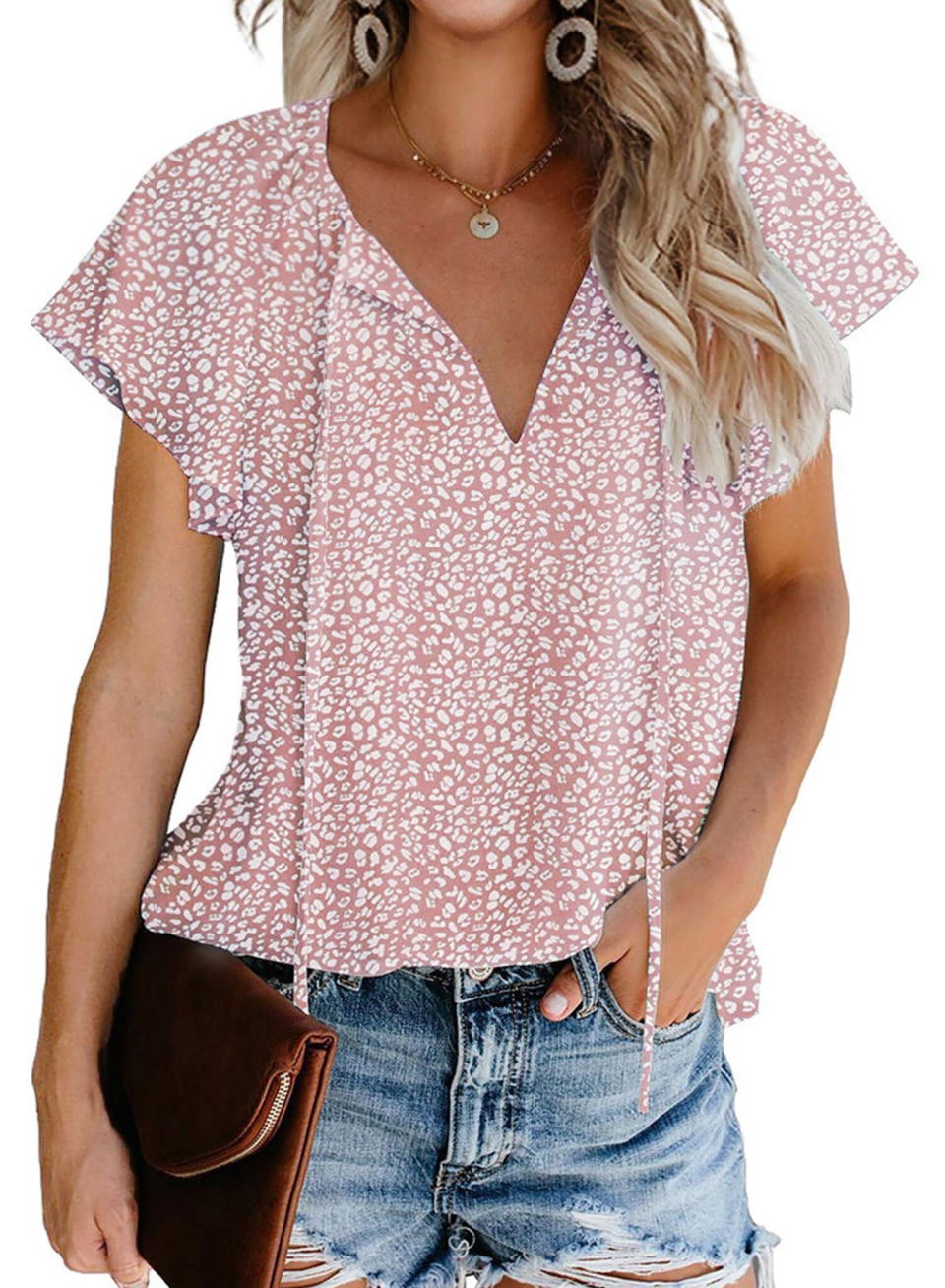 <p><a href="https://go.redirectingat.com?id=74968X1596630&url=https%3A%2F%2Fwww.walmart.com%2Fip%2FFantaslook-Blouses-for-Women-Floral-Print-V-Neck-Ruffle-Short-Sleeve-Shirts-Casual-Summer-Tops%2F1151456673&sref=https%3A%2F%2Fwww.goodhousekeeping.com%2Flife%2Fmoney%2Fg60188845%2Fbest-walmart-deals-march-2024%2F" rel="nofollow noopener" target="_blank" data-ylk="slk:Shop Now;elm:context_link;itc:0;sec:content-canvas" class="link ">Shop Now</a></p><p>Floral Print V-Neck Shirt</p><p>walmart.com</p><p>$12.79</p>