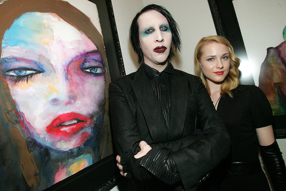 Dita von Teese et Marilyn Manson, hot goths