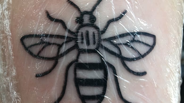 Manchester tattoo parlours buzzing as people commemorate attack with ink