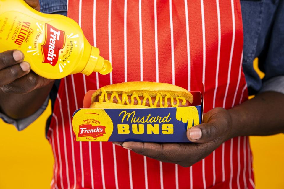 French’s Releases Mustard-Infused Buns