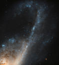 <p>A view of the NGC 4536 galaxy captured by the Hubble’s Wide Field Camera 3 (WFC3) and released by NASA on April 14, 2017. Located roughly 50 million light-years away in the constellation of Virgo (The Virgin), it is a hub of extreme star formation. (Photo: NASA/Hubble Space Telescope/Handout via Reuters) </p>
