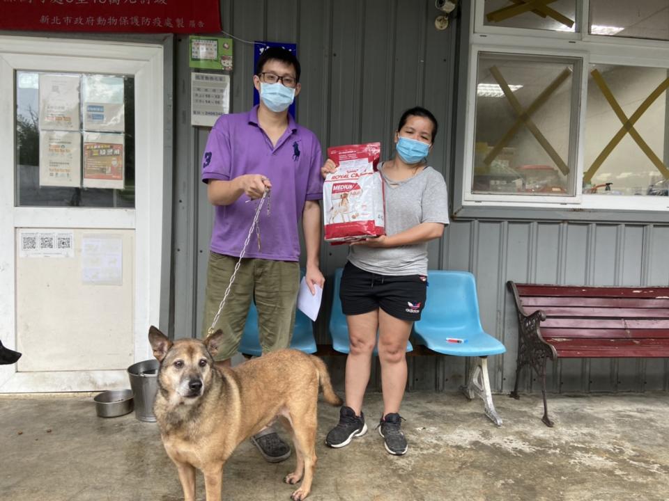 「回春雙響炮」幫動物之家犬貓找到屬於自己的第二春。   圖：新北市動保處提供