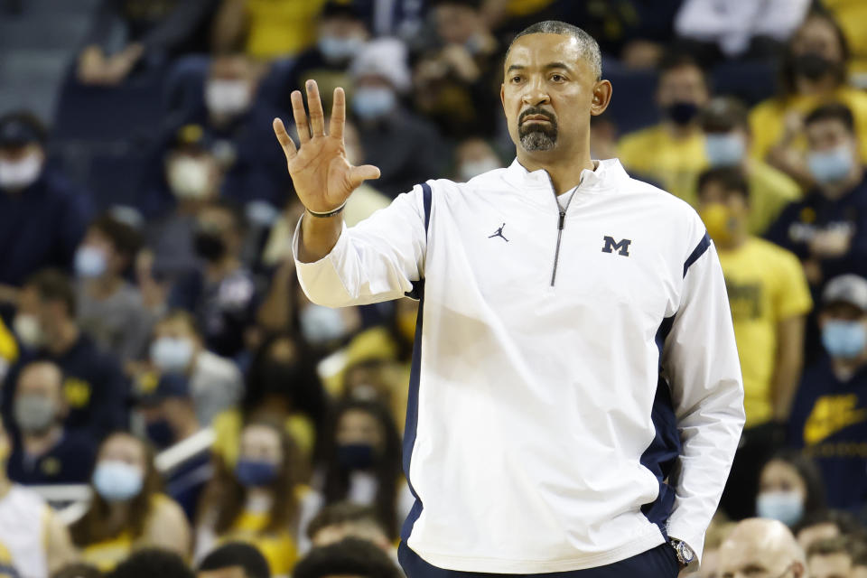 Michigan Wolverines head coach Juwan Howard