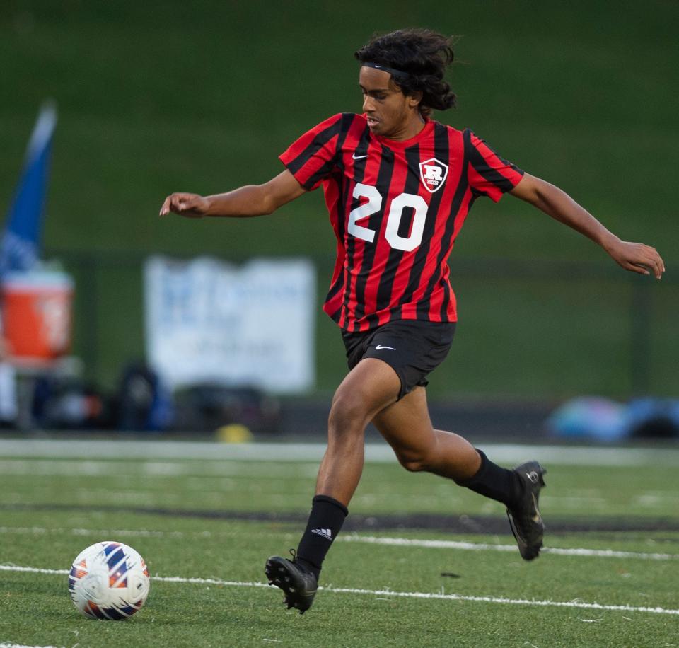 Kent Roosevelt hosted Ravenna for soccer on Thursday, September 15. Jay Datta.