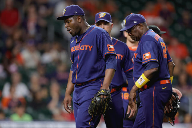 Astros' Hector Neris, Dusty Baker suspended after scuffle vs. Mariners