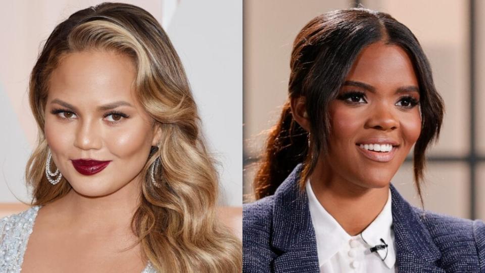 Chrissy Teigen, Candace Owens (Getty Images)