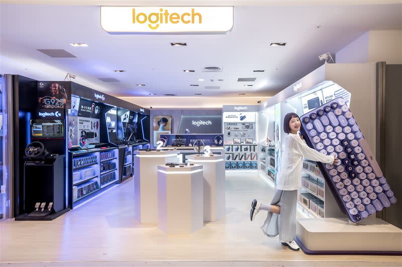 Logi Store台中新光三越品牌店6月29日開幕。（圖／品牌提供）