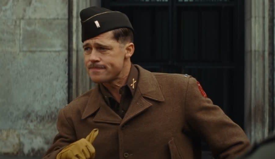 Brad Pitt as Aldo Raine in Inglourious Basterds (2009)