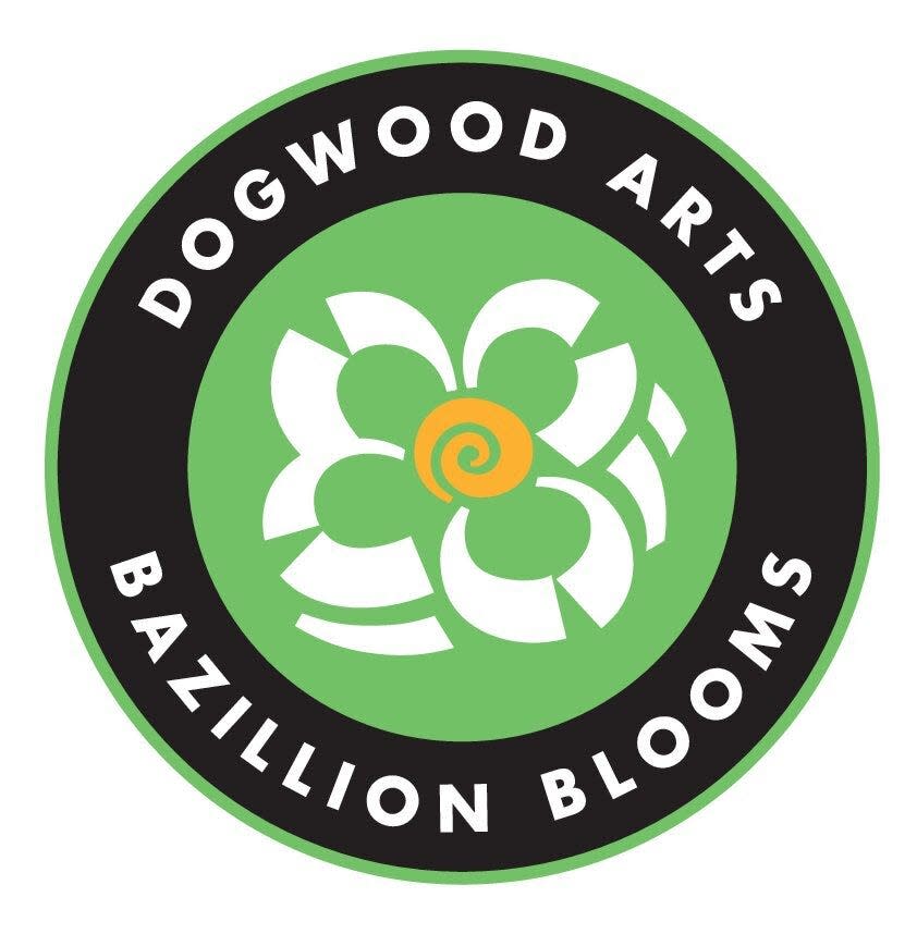 Dogwood Arts Bazillion Blooms logo