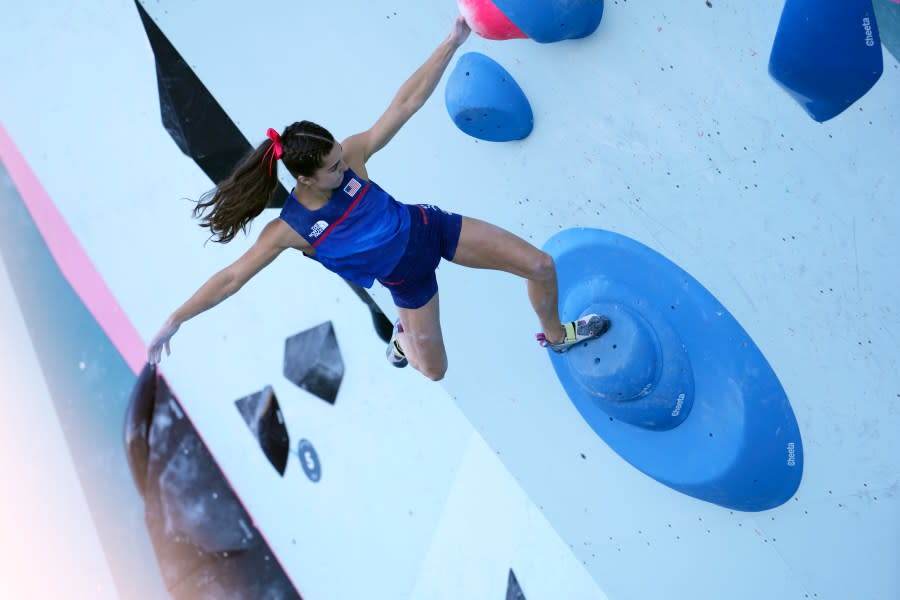 Team USA’s Brooke Raboutou wins silver in sport climbing Yahoo Sports