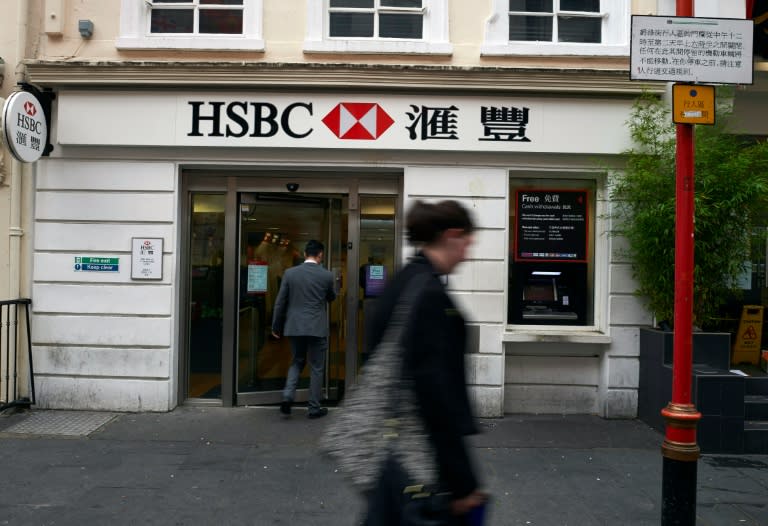 HSBC's net profit was down 18 percent at $4.3 billion in the first quarter, the bank says