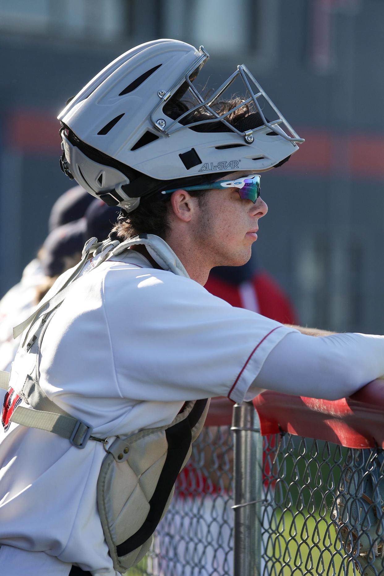 Portsmouth High catcher Nick Spaner drove in three runs in the Patriots' win over Mt. Hope.