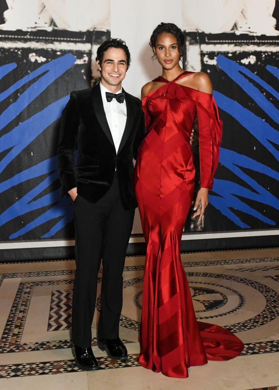 Zac Posen and Cindy Bruna