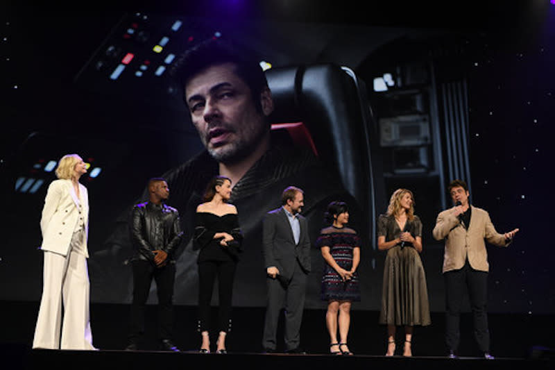 <p>While we get our first official look at Benicio Del Toro here, not much else was revealed about his character, only known so far as “D.J.” (Disney/Image Group LA) </p>