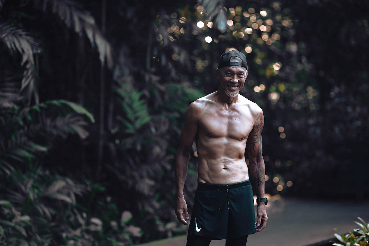 Singapore #Fitspo of the Week Roy Lim is a retiree who takes part in triathlons. 