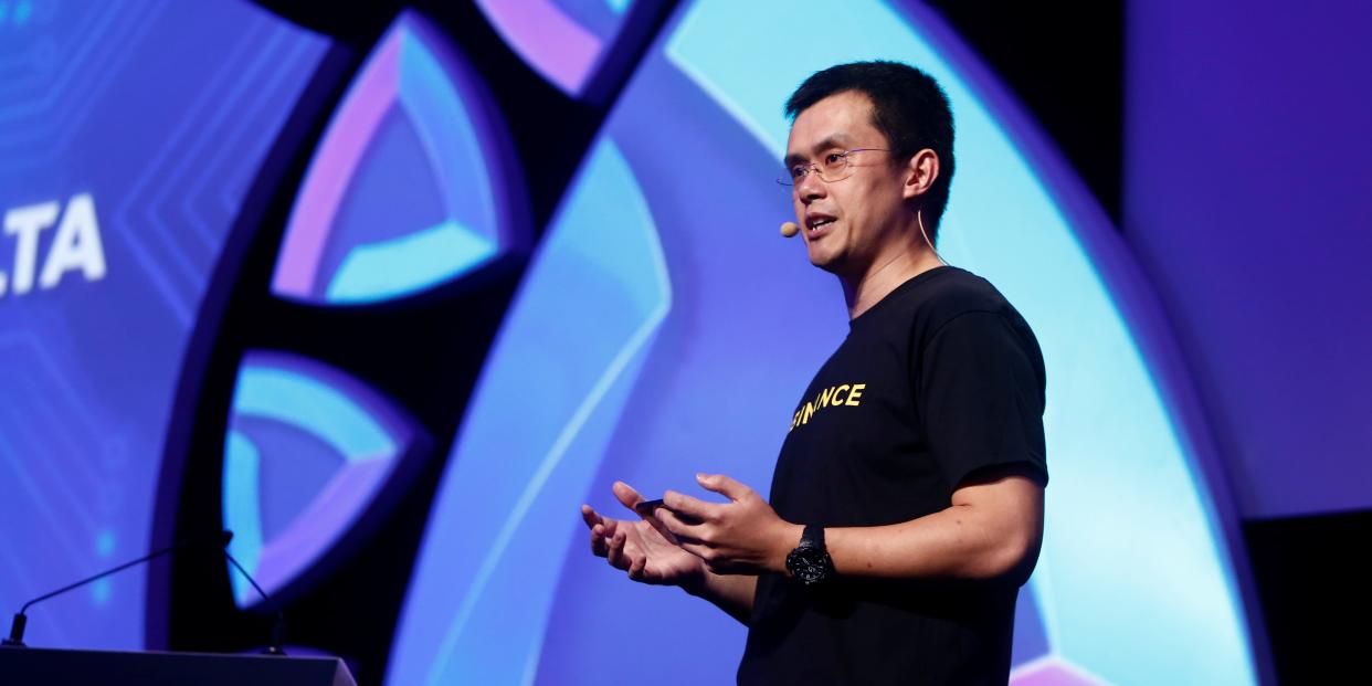 Changpeng Zhao, CEO of Binance, speaks at the Delta Summit, Malta's official Blockchain and Digital Innovation event promoting cryptocurrency, in St Julian's, Malta October 4, 2018.