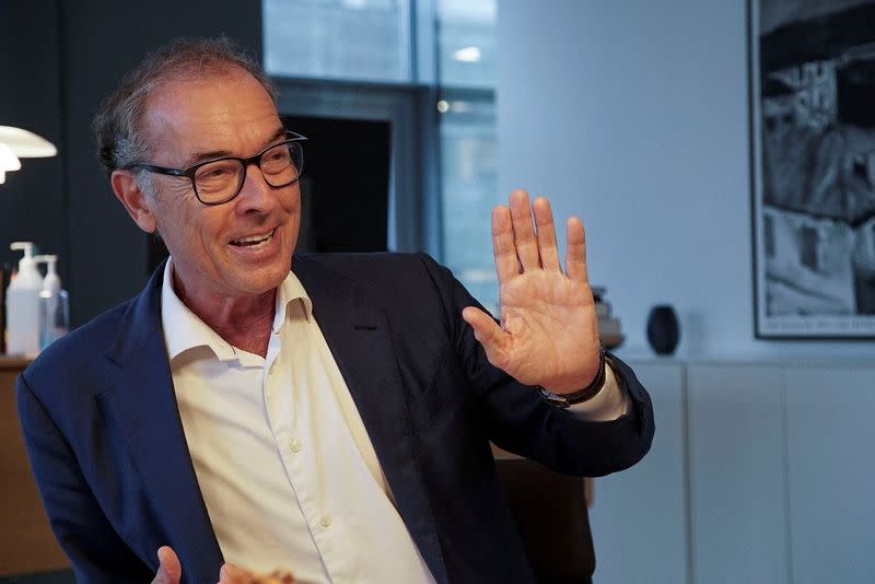 FILE PHOTO: Novo Nordisk Foundation CEO Mads Krogsgaard Thomsen speaks at Novo Nordisk Foundation in Hellerup