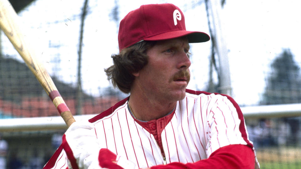 Mandatory Credit: Photo by Anonymous/AP/Shutterstock (6570946a)Schmidt Philadelphia Phillies' infielder Mike Schmidt is seen 1981Phillies Schmidt 1981, USA.