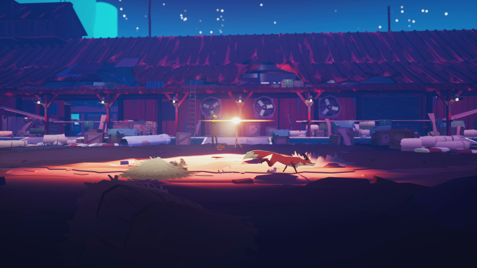 A screenshot of Endling Extinction is Forever, an eco-conscious survival game featuring foxes