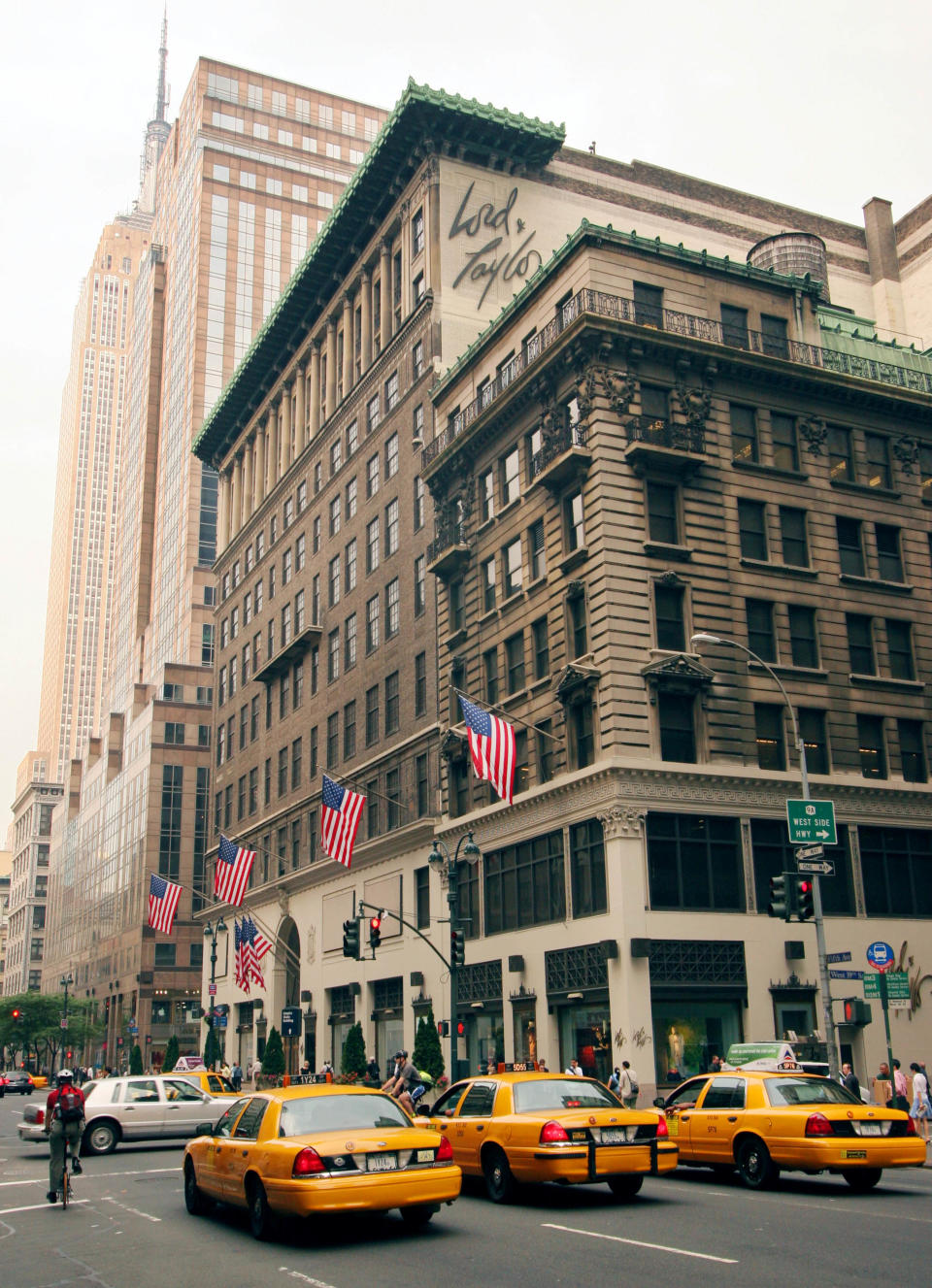 Lord & Taylor on Fifth Avenue, in better days. - Credit: AP